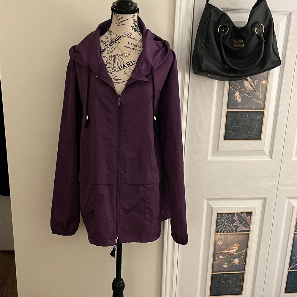💗Elegant Purple Utility Jacket for Women